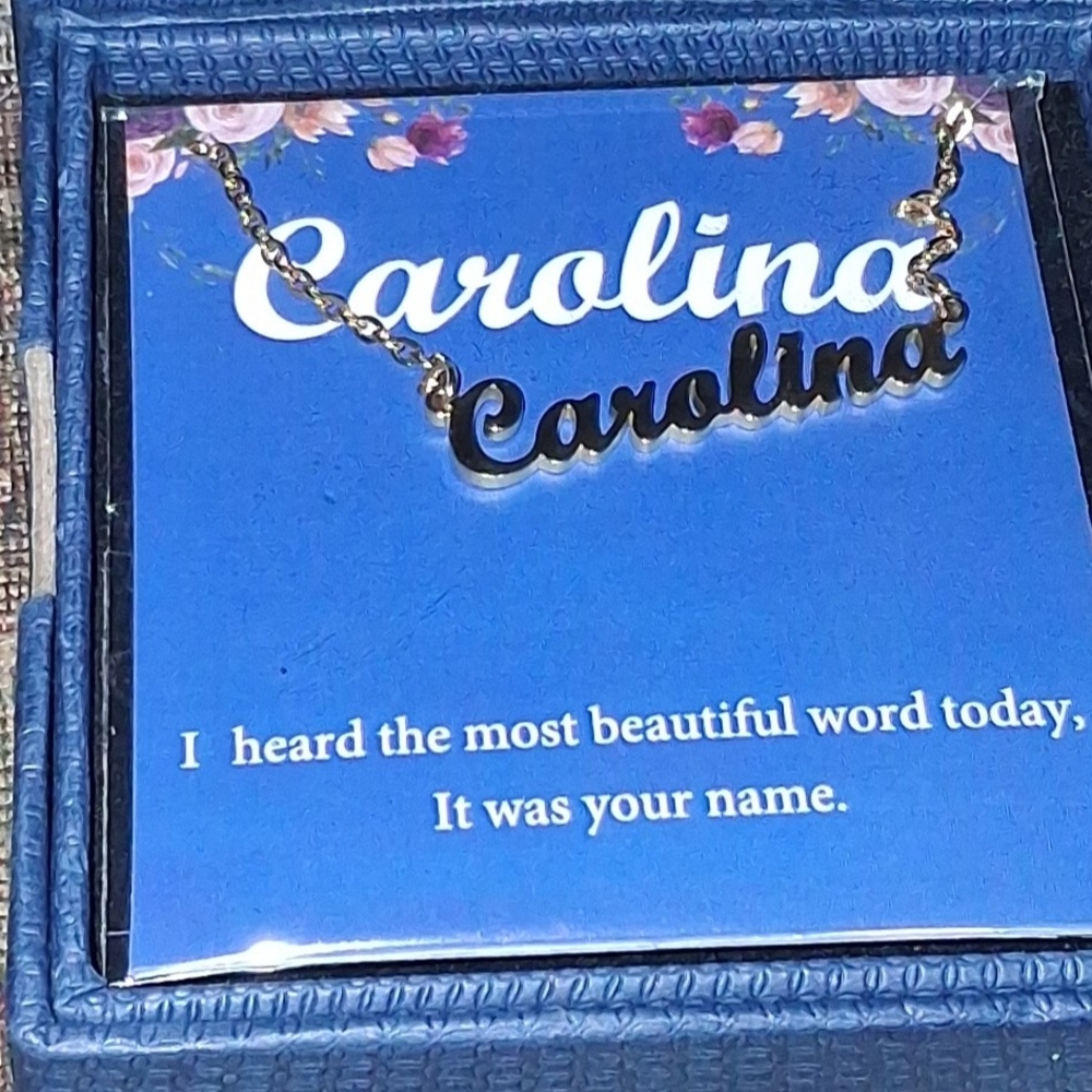 Personalized Carolina Necklace